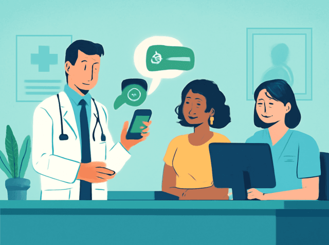 Atendimento por WhatsApp para consultórios médicos: como organizar a recepção sem perder o cuidado — atendimento por WhatsApp para consultórios médicos Ilustração conceitual sobre Atendimento por WhatsApp para consultórios médicos: como organizar a recepção sem perder o cuidado